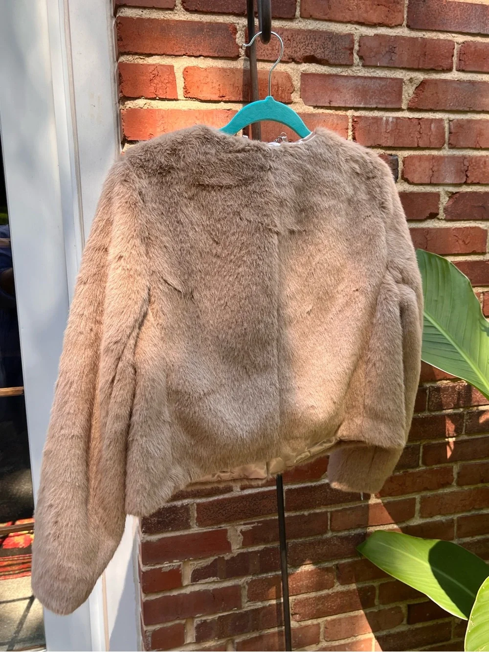 J Crew Faux Fur Lady Jacket NWT